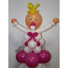 Фигура из шаров "Малыш девочка"